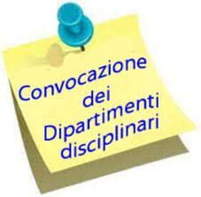 SSPG - Convocazione dipartimenti